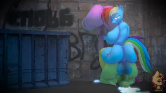 dash working the corner