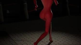 RE4 Ashley Running – Turntable – Nude (4K)
