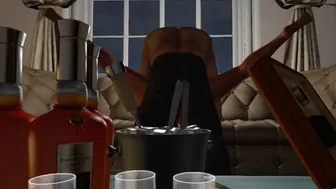 Landlord dropped by to collect the rent, hun…