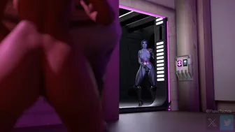 Widowmaker’s intrusion spying on Sombra [FLAMA]