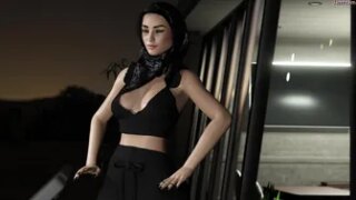 Arab girl shrinks landlord