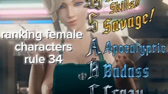 Ranking Random Female Characters From Rule 34