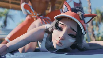 Kiriko At The Beach [StealthClobber]