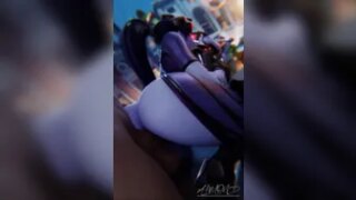 (Fart Edit) Widowmaker Anal while Sniping