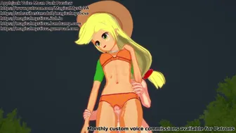 Applejack MLP Moan Sound Effects For NSFW Content Creators (Preview)