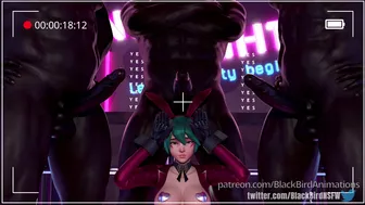 [BlackBirdNSFW, Blacked Version] Kiriko at the Club