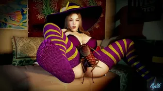 Beautiful Witch Fucked By insect [Short]