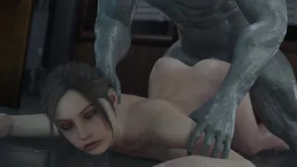 Claire Redfield Proboned (Nude) [Bluelightsfm]