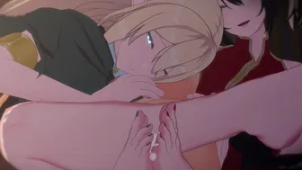  Double Footjob [あきよし]