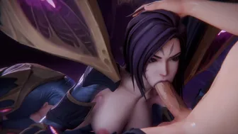 Kai’sa blowjob and doggy.