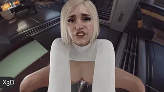 The League’s Newest Member X3d 4K POV White Top (Edited NO THANOS only Power Girl)
