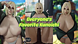 Everyone’s Favorite Kunoichi [Blacked][X3D]