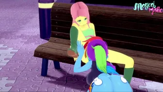 Two “normal” friends bonding at the park~! (MagicalMysticVA)