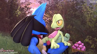 “exploration is half the fun when adventuring with a cute girl like treeko. [Gsec]