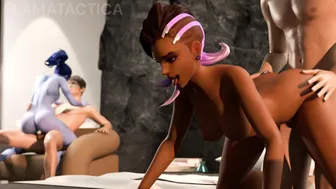 Sombra and Widowmaker 2×2 [FLAMA]