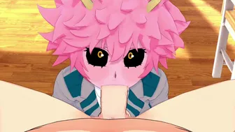 Mina ashido demonstrates her skills