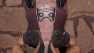 Harley Quinn Throat Bulge