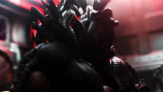 Xenomorph Unexpected Breach or Pleasure? [Xazter3D]