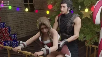 Aerith fucked by Zack on Christmas