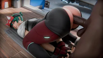 Kiriko Receiving A Package [Blacked][Aphy3D]