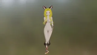 Scathacha GBF Hentai Nude Pokedance Song NSFW MMD 3D Blonde Hair