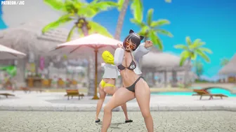 RWBY Yang and Blake Dancing (Wife)