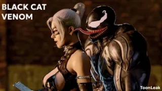 Venom Caught A Black Cat Full