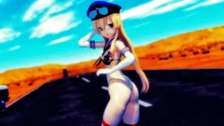 Shimakaze – Queencard [MMD R15] Hamselvish