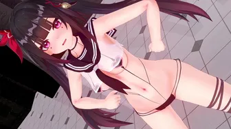 MMD  Hanabi・Sparkle [Haniwa’s Miniature Garden]