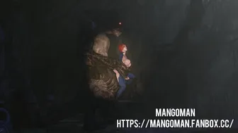 Vault Dweller & deathclaw Fallout