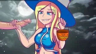 Lux handjob halloween | Landidzu