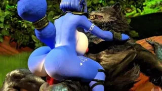 Krystal and the beast