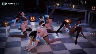 Overwatch Halloween Orgy