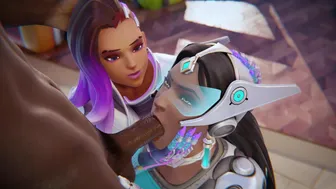 Symmetra & Sombra BJ [Blacked][Cawneil][NO WM]