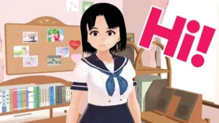 【Mia】Anime girl gravure in her rooms.【A sailor uniform】