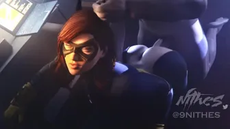 Batgirl Rough Anal