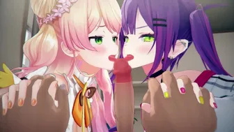 Momosuzu Nene & Tokoyami Towa_Hololive [Robin00]