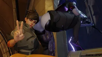 Widow & Tracer – Mission Success [Clothed][Gelzy][4K]