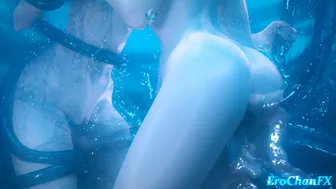 Rem and Ram underwater tentacles