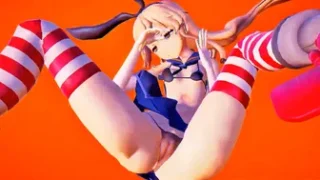 Shimakaze – Goberzerk [MMD R15] Kanna Rei