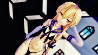 Shimakaze – Adios [MMD R15] Hamselvish