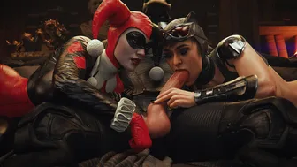 Harley, Cat and Batman [Rescraft] [120 FPS]