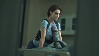 Jill & Mr. X Dick Slap And Rubbing [Leeterr][4K]