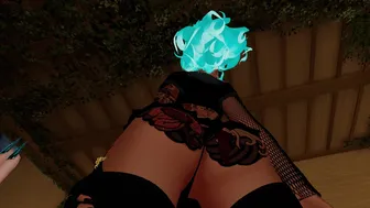 Tattooed SchoolGirl Facesitting POV