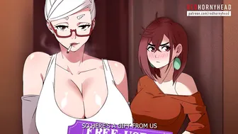 Granny Rewards Takakura With a Threesome