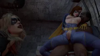 Batgirl & Black Canary team up