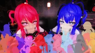 HMV Karaoke battle with shape-shifting slime (Vampire) [WaruiSlimeDesu]