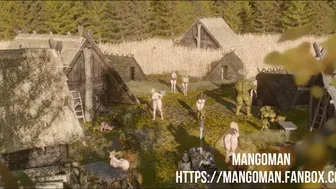 Goblins and orcs Village raid