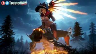 Mercy Riding Reaper’s Hot Cock (ToastedMW)
