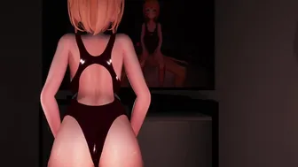 147_KazamaIroha_Swimwear1 [MMDPasta]